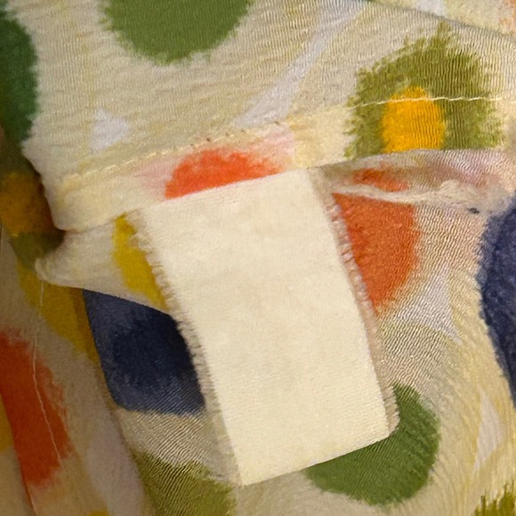 Vintage IDS Express Collection Women's Button Up LS Blouse Circle Medium Size 38 - Picture 5 of 6